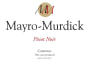 Mayro-Murdick Carneros Pinot Noir 2008 Front Label