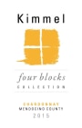 Kimmel Vineyards Four Blocks Collection Chardonnay 2015 Front Label