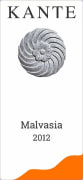 Kante Malvasia 2012 Front Label