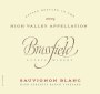 Brassfield   Serenity Ranch Vineyard Sauvignon Blanc 2009 Front Label