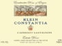 Klein Constantia Cabernet Sauvignon 2006 Front Label