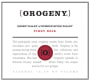 Orogeny Vineyards Pinot Noir 2013 Front Label