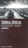 Terra Unica Reserva Tempranillo-Merlot 2012 Front Label