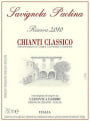 Paolina, S. Chianti Classico Riserva 2010 Front Label