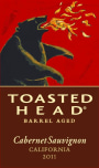 Toasted Head Barrel Aged Cabernet Sauvignon 2011 Front Label