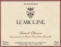 Le Miccine Chianti Classico 2012 Front Label