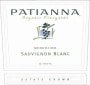 Patianna Sauvignon Blanc 2007 Front Label