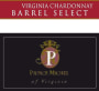 Prince Michel Barrel Select Chardonnay 2012 Front Label