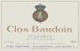 Poniatowski Vouvray Clos Baudoin 1997 Front Label