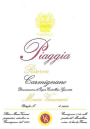 Piaggia Carmignano Riserva 2012 Front Label