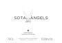 Sota els Angels Blanco 2010 Front Label