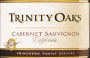 Trinity Oaks Cabernet Sauvignon 1998 Front Label