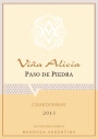 Vina Alicia Paso de Piedra Chardonnay 2013 Front Label