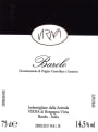 Virna Borgogno Barolo 2004 Front Label