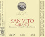 San Vito Chianti 2011 Front Label