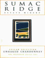 Sumac Ridge Cellar Selection Unoaked Chardonnay 2014 Front Label