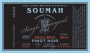 Soumah Single Vineyard Equilibrio Pinot Noir 2014 Front Label