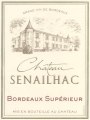 Chateau Senailhac 2006 Front Label