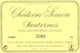 Chateau Simon  2009 Front Label