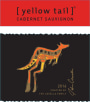 Yellow Tail Cabernet Sauvignon 2016 Front Label