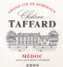 Chateau Taffard de Blaignan  2008 Front Label