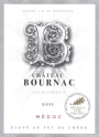Chateau Bournac  2011 Front Label