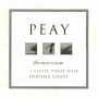 Peay Vineyards Pomarium Estate Pinot Noir 2008 Front Label