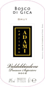 Adami Prosecco di Valdobbiadene Brut Bosco di Gica 2010 Front Label