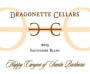 Dragonette Cellars Happy Canyon Sauvignon Blanc 2013 Front Label