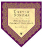 Dreyer-Sonoma Cabernet Sauvignon 2012 Front Label
