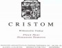 Cristom Sommers Reserve Pinot Noir 2011 Front Label