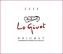 Celler del Pont Priorat Lo Givot 2004 Front Label