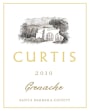 Curtis Grenache 2010 Front Label