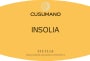 Cusumano Insolia 2011 Front Label