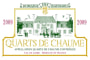 Domaine des Baumard Quarts de Chaume 2009 Front Label