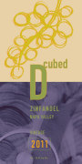 D-Cubed Cellars Zinfandel 2011 Front Label