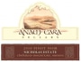 Anam Cara Nicholas Estate Pinot Noir 2010 Front Label
