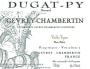 Dugat-Py Gevrey-Chambertin Vieilles Vignes 2010 Front Label