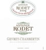 Antonin Rodet Gevrey Chambertin 2009 Front Label