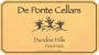DePonte Pinot Noir 2009 Front Label