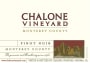 Chalone Monterey County Pinot Noir 2012 Front Label
