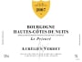 Aurelien Verdet Hautes Cotes de Nuits Le Prieure 2007 Front Label