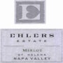 Ehlers Estate Merlot 2013 Front Label