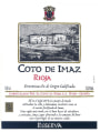 El Coto Coto de Imaz Reserva 2010 Front Label