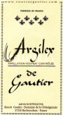 Gautier Vouvray Argilex 2014 Front Label