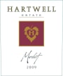 Hartwell Stags Leap District Merlot 2009 Front Label
