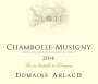 Domaine Arlaud Chambolle-Musigny 2014 Front Label