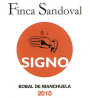 Finca Sandoval Signo Bobal 2010 Front Label