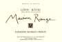 Georges Vernay Cote-Rotie Maison Rouge 2009 Front Label