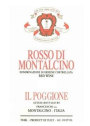 Il Poggione Rosso di Montalcino 2013 Front Label